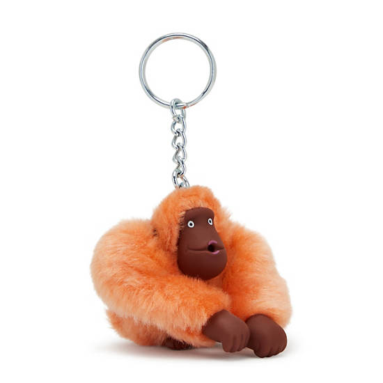 Kipling Sven Small Monkey Keychain Accessories Peachy Pink | AU 2014SG